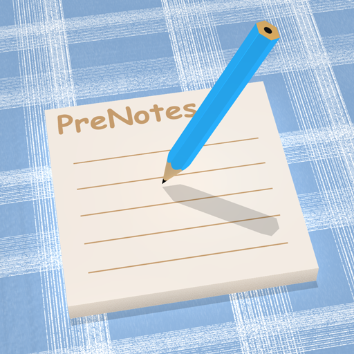 PreNotes Text notepad memopad logo