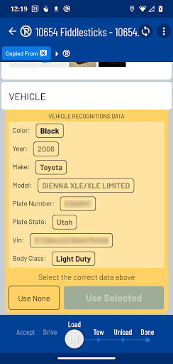 Omadi Mobile Screen 3