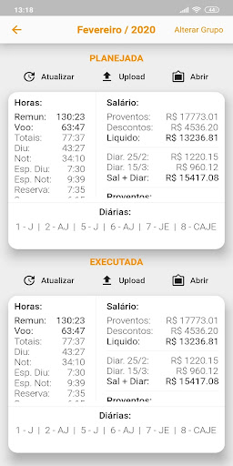 Cross Check for Crew Screen 2