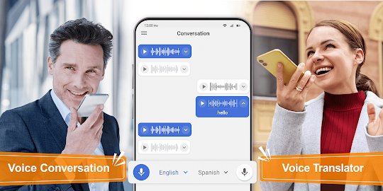Traduzir app texto e vozes