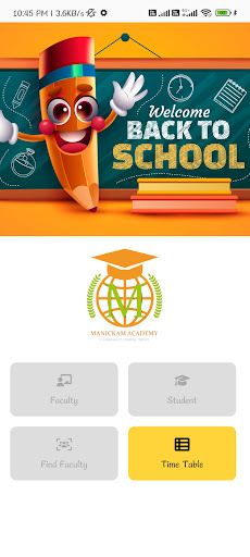 Android application Manickam Academy screenshort