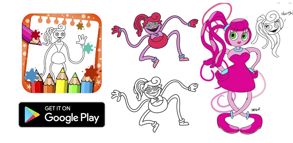 mommy long legs Coloring – Apps on Google Play