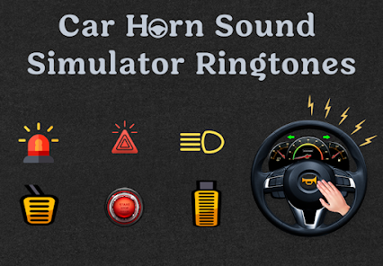 Captura de Pantalla 1 Car Horn Sound Simulator android