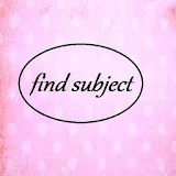 find subject icon
