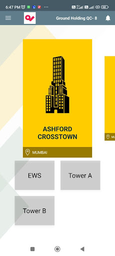 Android application Unity Multicons QC screenshort