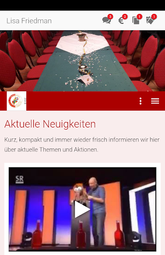 Android application Rathenower Carnevals Club RCC screenshort