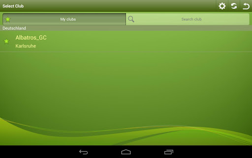 Android application AlbatrosGCTV screenshort