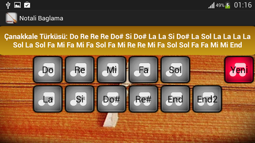 Virtual Baglama With Notes Screen 3