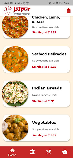 Jaipur Indian Cuisine Screen 3