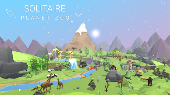 Solitaire Planet Zoo v1.14.3 MOD APK (Unlimited Money) Free For Android 8