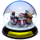 3D Christmas Advent Snow Globe icon