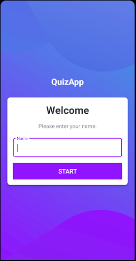 Android application Quiz App - Tutorial screenshort