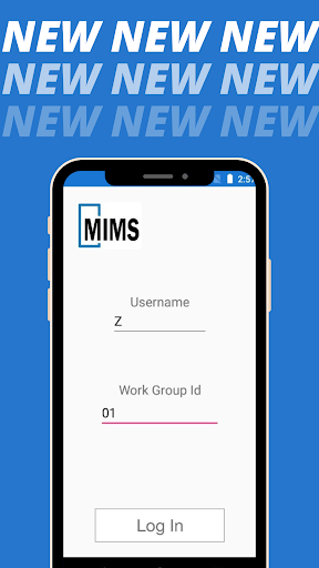 Android application MIMS screenshort