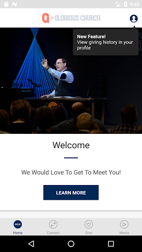 Android application A Glorious Church screenshort