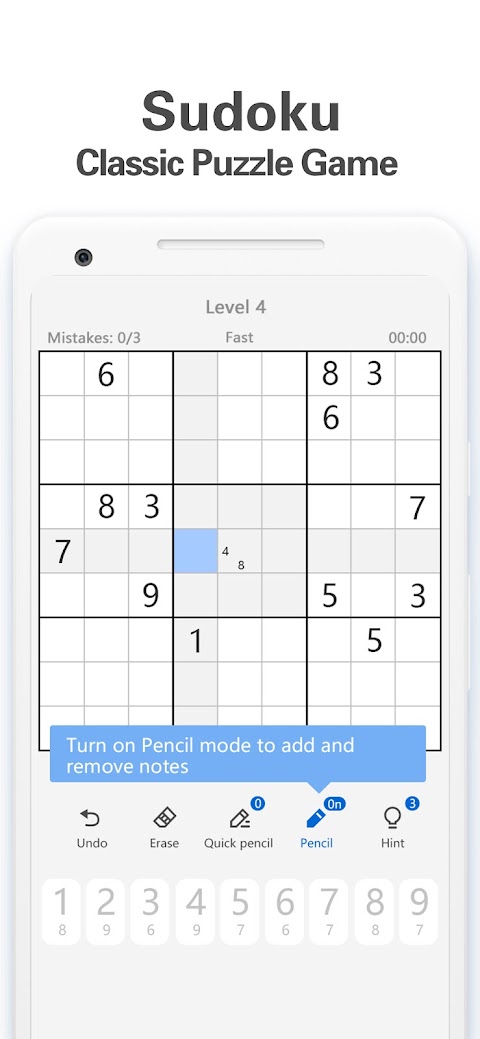Sudoku - Classic Puzzle Gameのおすすめ画像4