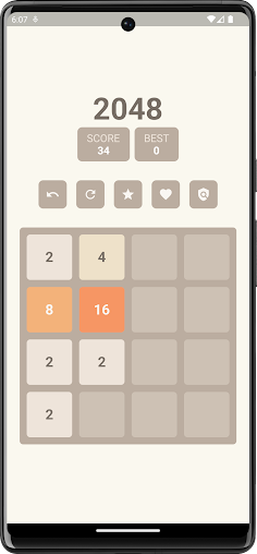 2048 Classic - Number Puzzle - Screenshot 3
