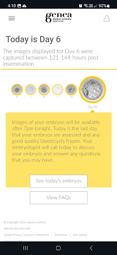 Android application Grow by Genea™ screenshort