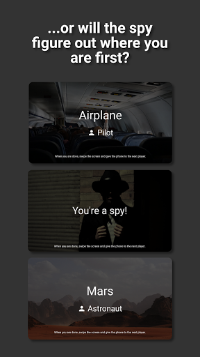 Spyfall Party Screen 2