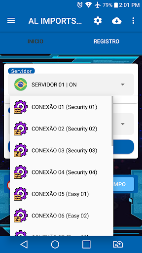 AL IMPORTS VPN Screen 3