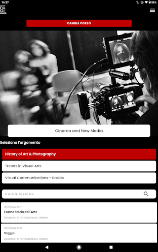 DAM Academy Screen 3