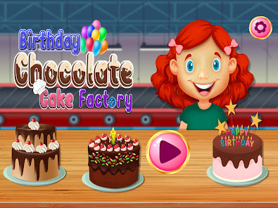 Chocolate Cake Factory Game  screenshots 1