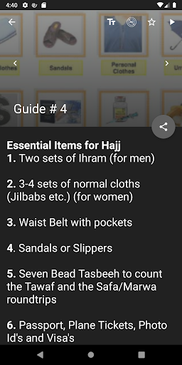 Hajj and Umrah Guide for Musli Screen 3