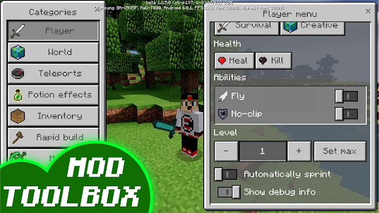 Toolbox for minecraft cheats