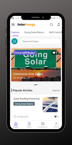 Solar Energy App