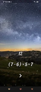 4칙연산 - 숫자 논리 퍼즐
