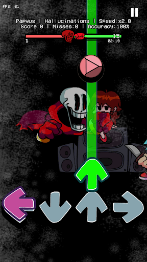 Underverse Music Tale Battles Screen 2