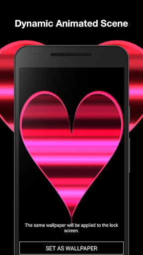 Heart Live Wallpaper Pro Screen 2