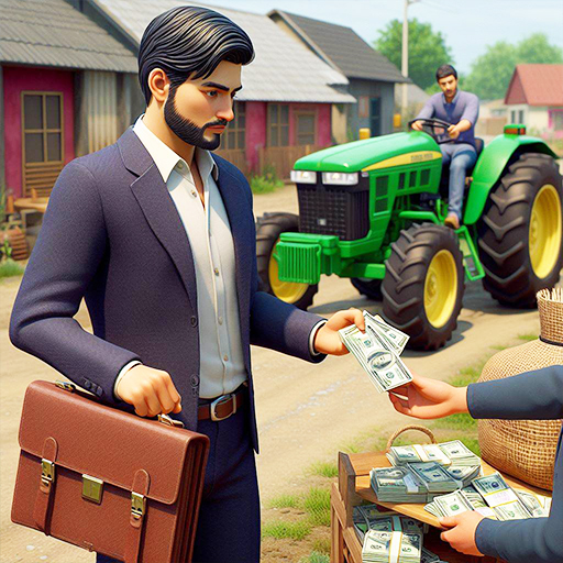 Farm Tractor Saler Simulator logo