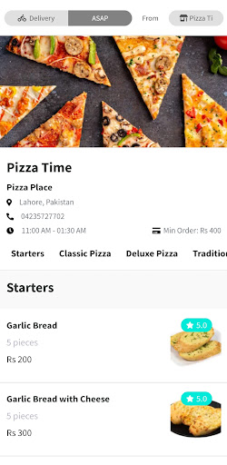Pizza Time Screen 2