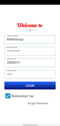 Android application LLDSalon screenshort