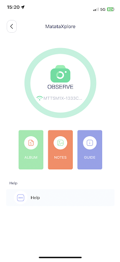 Android application MatataXplore screenshort