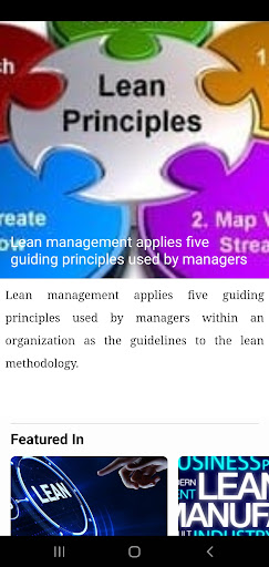 The Lean Principles Screen 3