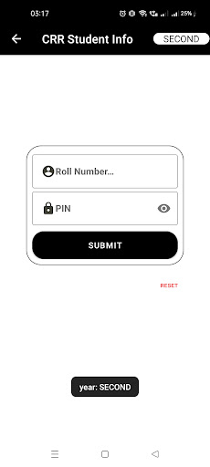 CRR COE INFO Screen 2