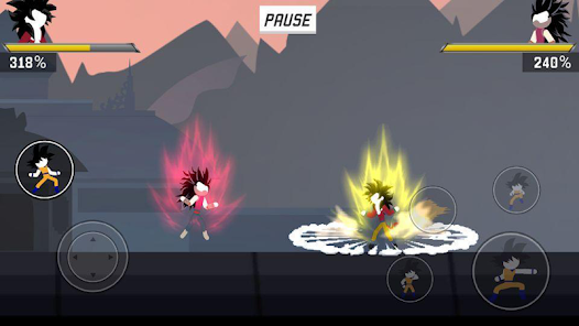 Captura 13 Super Stick Shadow Fight Warri android