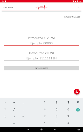 IDM Medical Cursos Screen 2