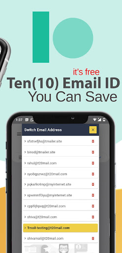 T Mail - Instant Free Temporary Email Address
