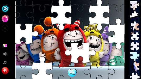 Oddbods Puzzle game jigsaw