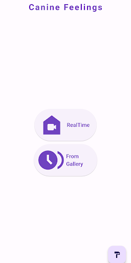 Android application Canine Feelings screenshort