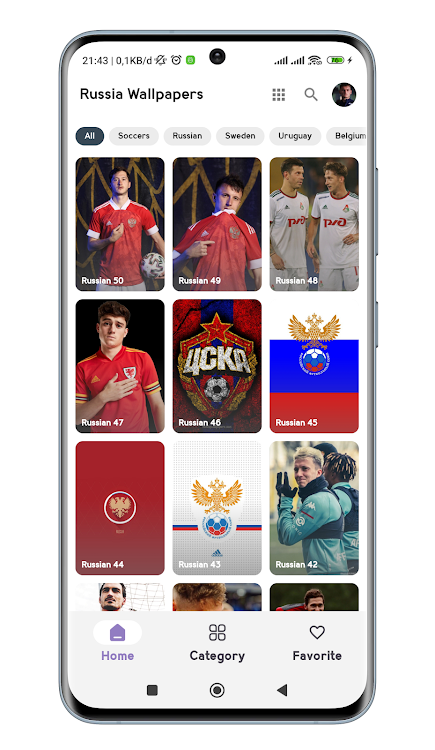 Russia Football Team Wallpaper - 1.0.11 - (Android)