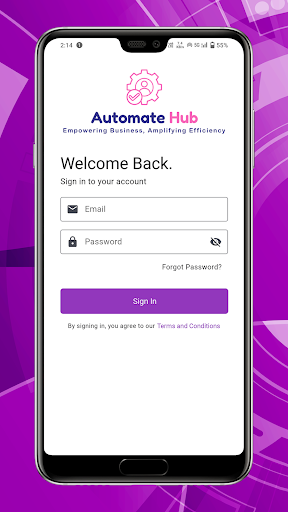 Android application Automate Hub screenshort