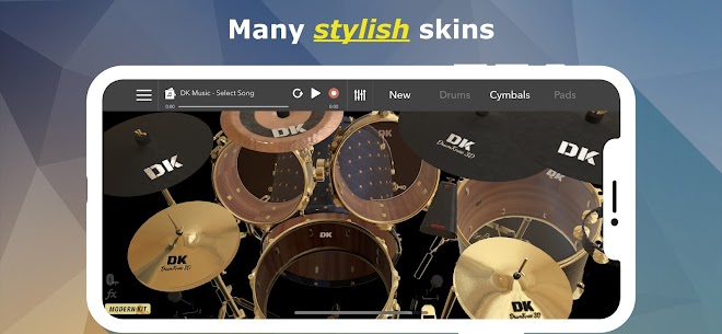 DrumKnee 3D Drums PRO APK (Full Unlocked) Download 2