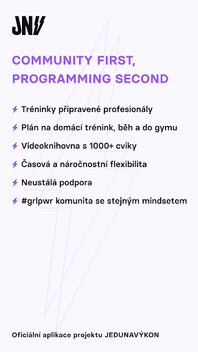 Android application JEDUNAVÝKON screenshort