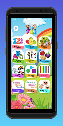 Android application Pre School For Kids Learning screenshort