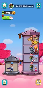 Hero Tower Wars Merge Puzzle Mod Apk (Unlimited Money/Unlock) Free For Android 4