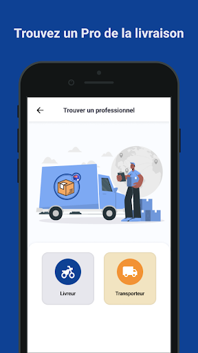 Android application RColis PRO - Livraison screenshort