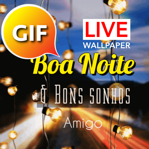 Portuguese Good Night Gif logo